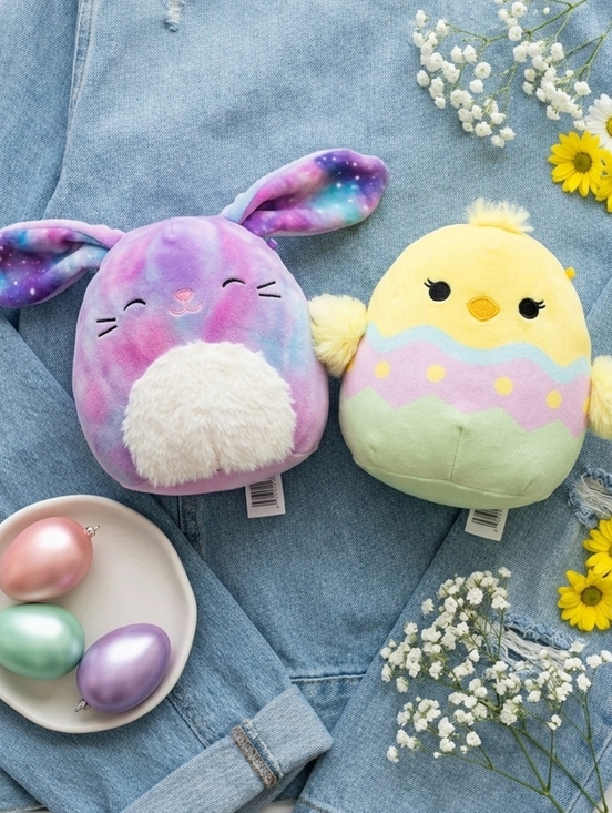 Squishmallows Other - Squishmallows Kellytoy 8" Easter Aimee Chick & Alejandra Bunny Bundle